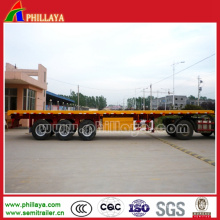 Heavy Duty Container Transport Semi Flatbed Trailer